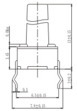 6.2*6.2MM RTS(M)(A)(T)(G)-6结构图