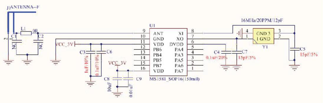 MS1581典型应用原理图